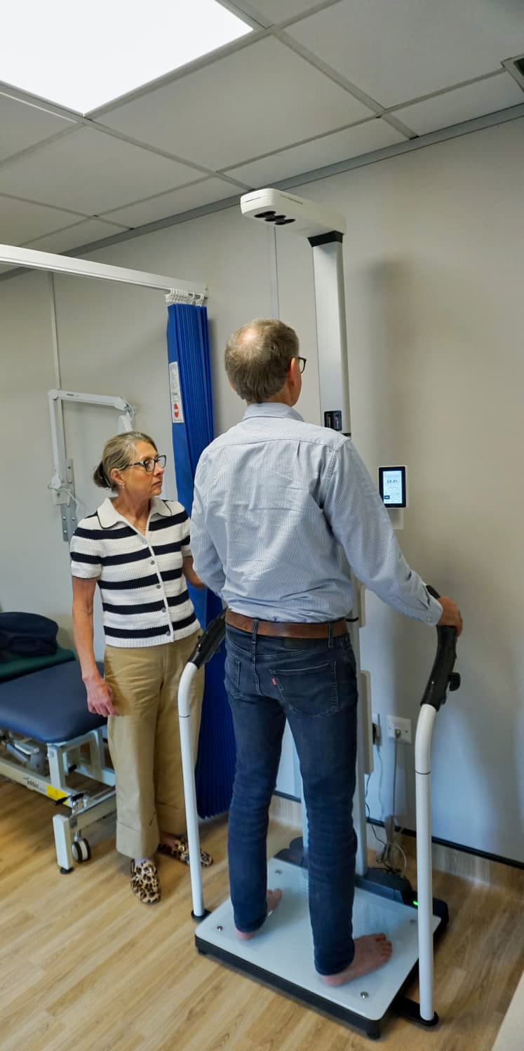 Body composition analysis at HealthyAt100